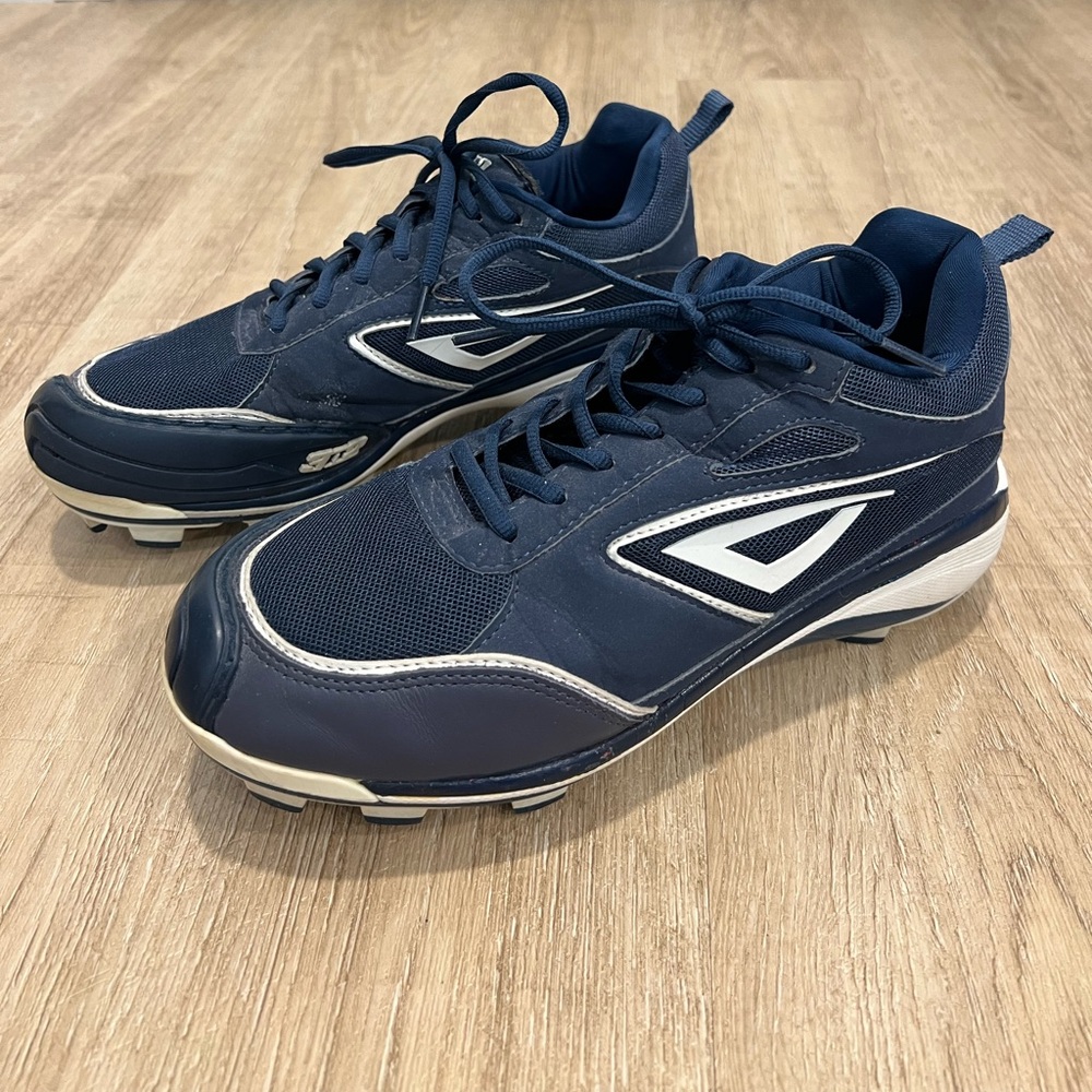 Like New Navy Softball Cleats